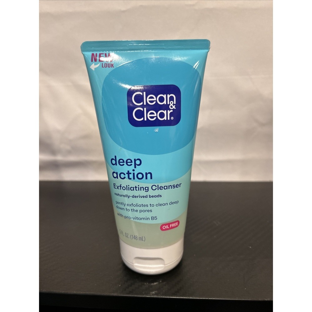 Clean‎ & Clear Deep Action Exfoliating Cleanser 5 Oz